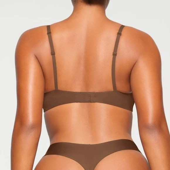 🤎SKIMS WIRELESS FORM T SHIRT BRA JASPER 34C - Picture 5 of 6